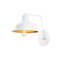 Opviq Berceste - 181WHITE-A Lámpara de pared blanca